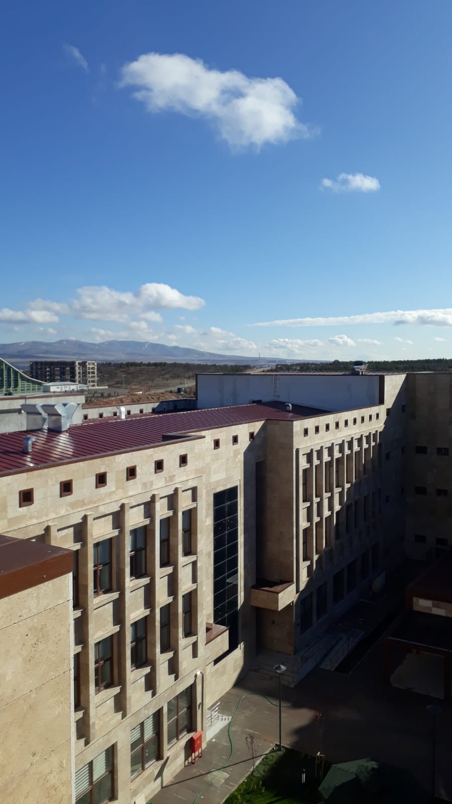 Ahi evren Ünv Morfoloji Binası Klima havlandırma