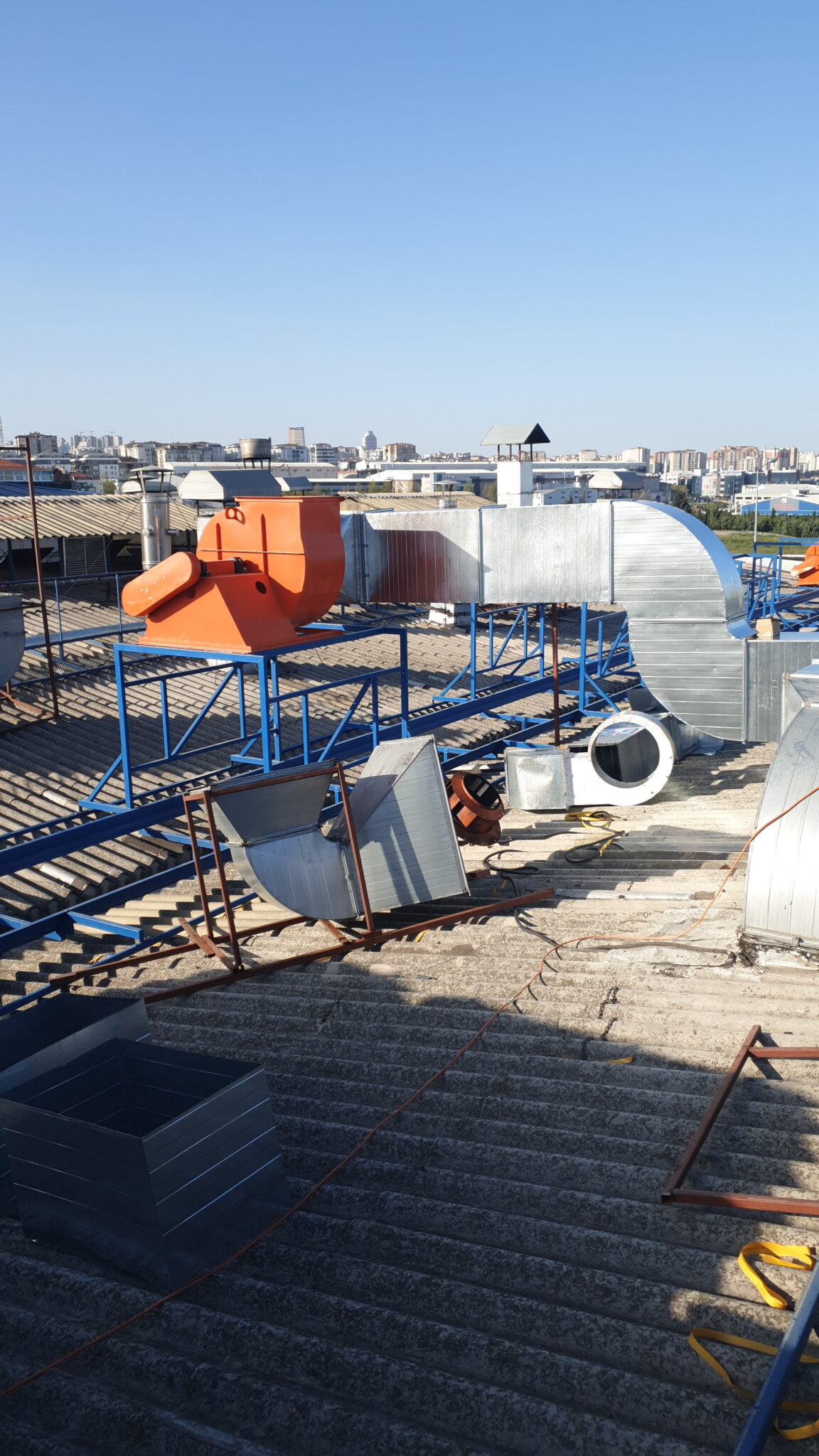 Orta ve Yüksek basınçlı Vantilatör imalatı